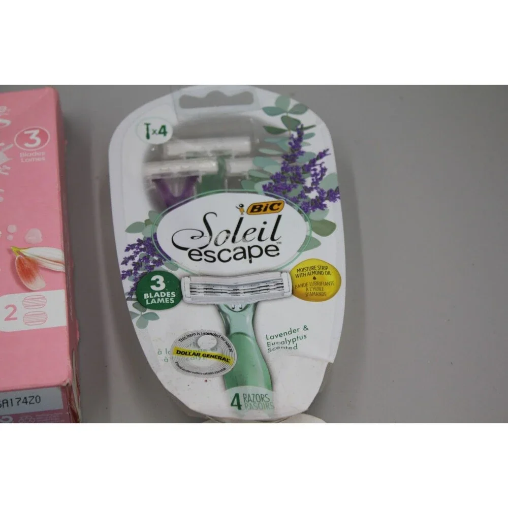 Gillette Venus ComfortGlide Womens Blade Refills + Bic Soleil + Schick HydroSilk